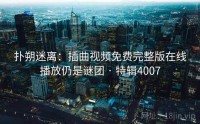 扑朔迷离：插曲视频免费完整版在线播放仍是谜团 · 特辑4007