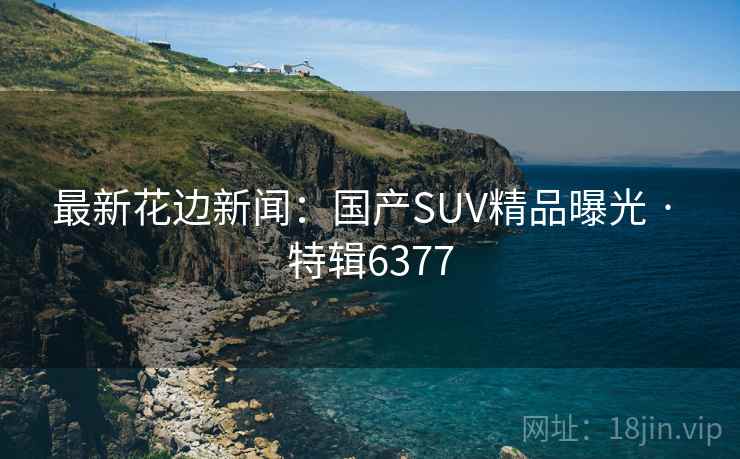 最新花边新闻：国产SUV精品曝光 · 特辑6377